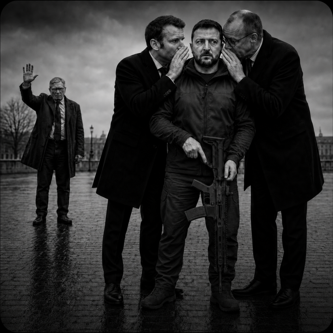 Black-and-white image illustrating political communication, strategic decision-making and the consequences of poor judgement.